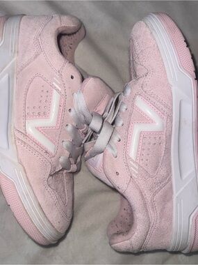 Vans Pink Low-Top Sneakers with White Accents